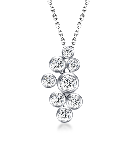 Diamond Bubble Necklace