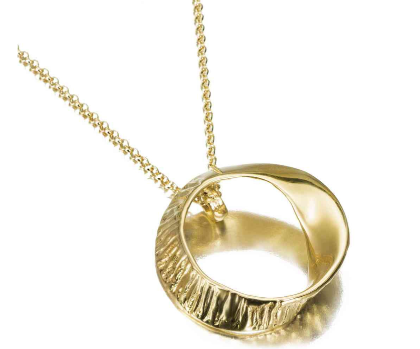 Gold Circular Necklace