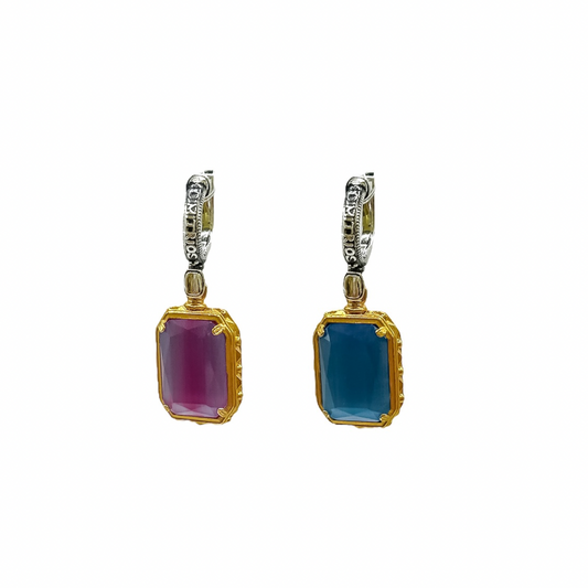 Reversible Dangling Earrings
