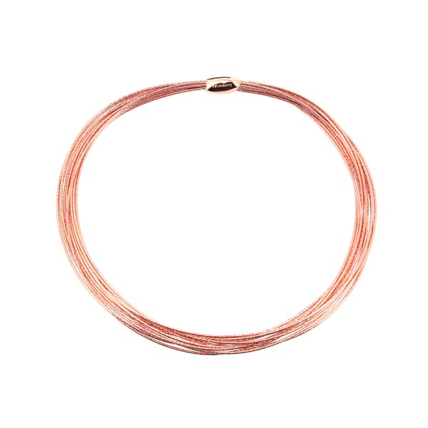 Rose Gold Wires Necklace