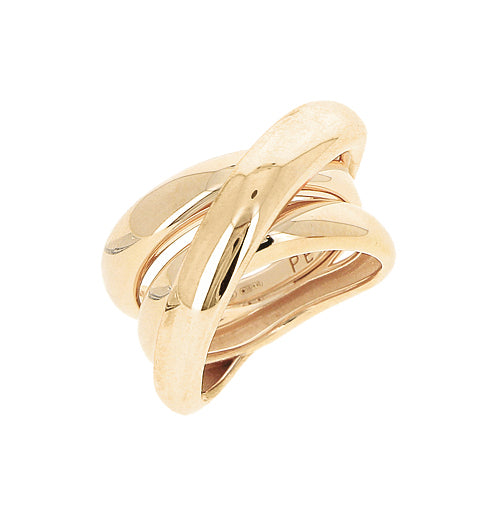 Gold Multi Band Ring