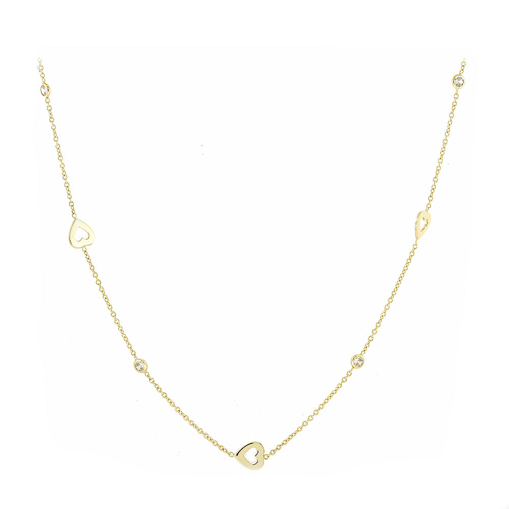 Gold Heart Necklace