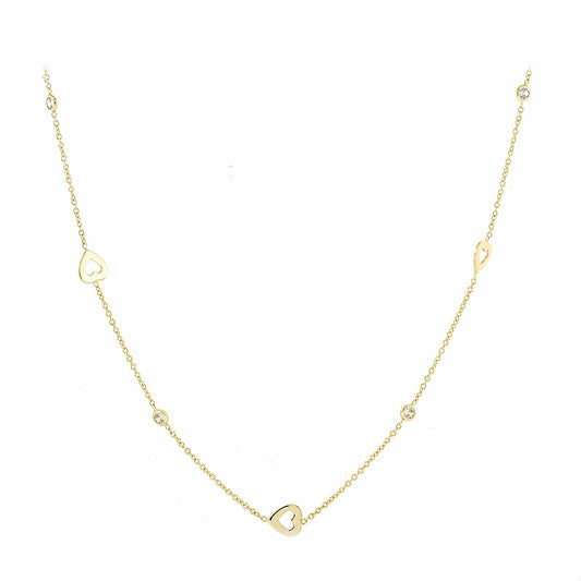 Gold Heart Necklace
