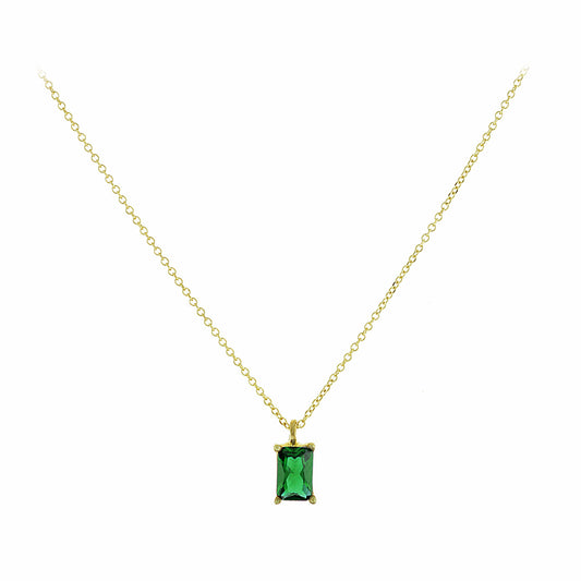 Green Pendant Necklace