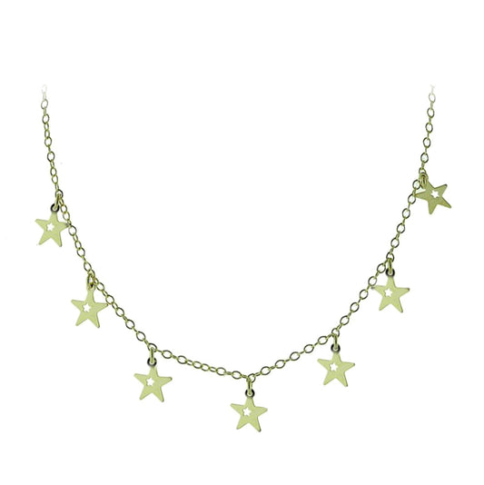 Gold Star Necklace