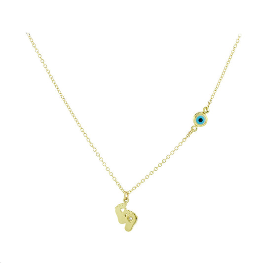 Baby Feet Necklace
