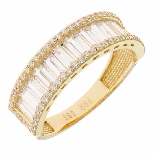 Gold Baguette Ring