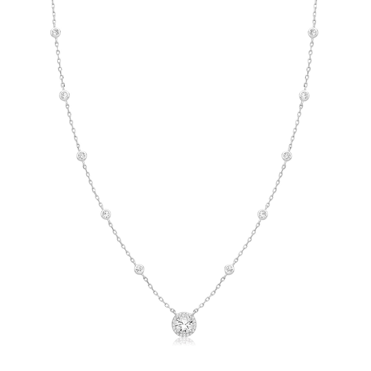 Round Pendant Necklace