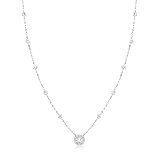 Round Pendant Necklace