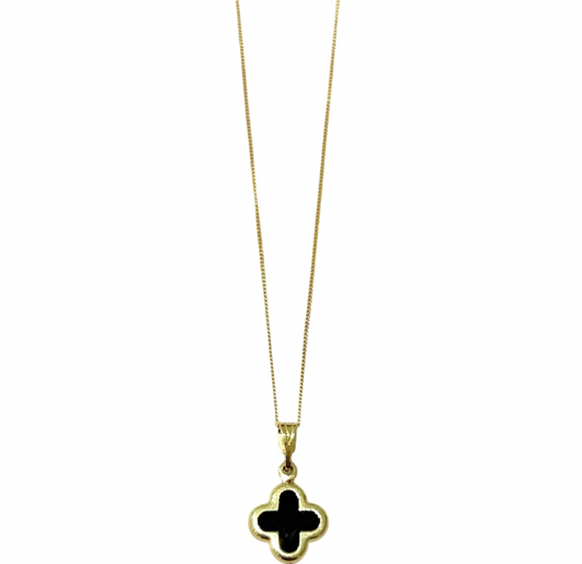 Black Pendant Necklace