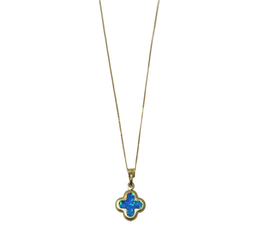 Blue Pendant Necklace