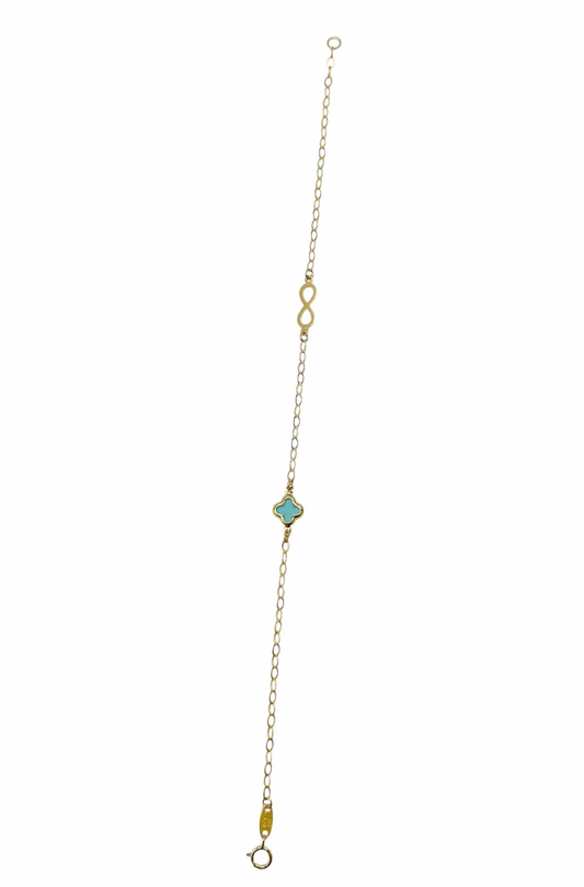 Gold Infinity Bracelet
