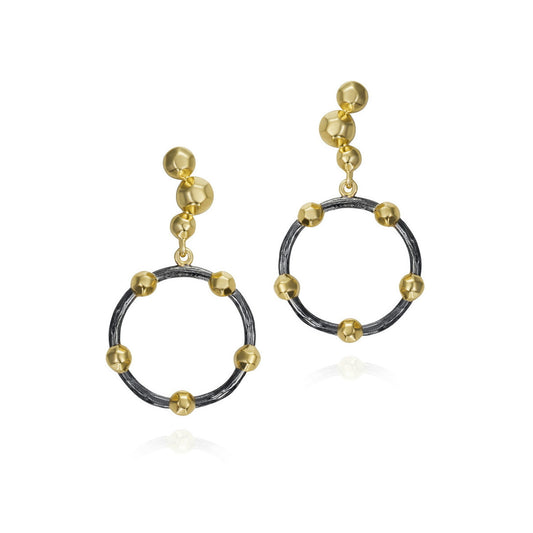 Dual Color Earrings