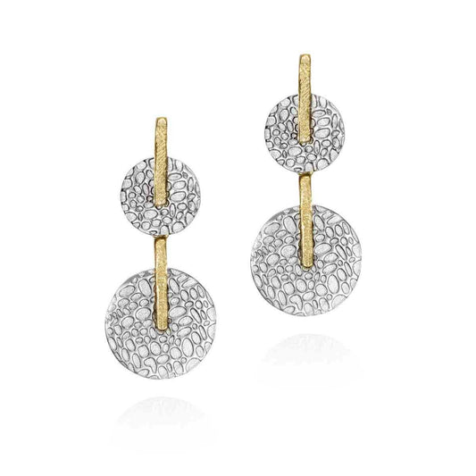 Dual Colour Earrings