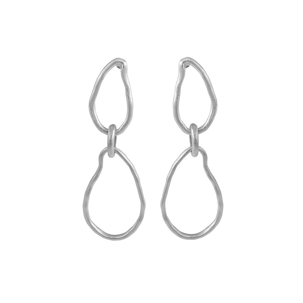 Silver Dangling Earrings