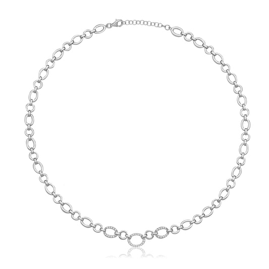 Round Link Necklace